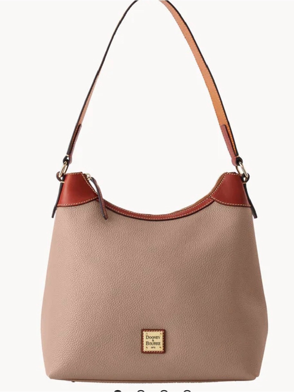 Dooney & Bourke Pebble Grain Hobo Shoulder Bag